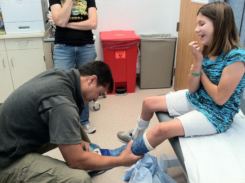 img_1592.jpg - Time for re-casting Kayla's foot